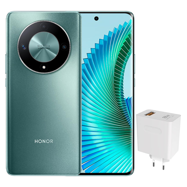 HONOR Magic6 Lite 5G nutitelefon, 8 GB + 256 GB, Qualcomm Snapdragon 6 Gen 1, 16,78 cm (6,78-tolline) AMOLED-ekraan, 120 Hz, 108 MP kolmekordne kaamera, Android 13/MagicOS 7.2, roheline