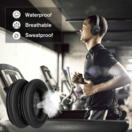 Bingle Bose Quietcomfort 35 kõrvapadjad Bose QuietComfort 35 (QC35ii) jaoks, Bose kõrvaklappide vahetuskõrvapadjad Quietcomfort Ultra Bose QC35, QC25, QC15, QC2/Ae2, Ae2i, Ae2w/Sound Link/Sound True jaoks