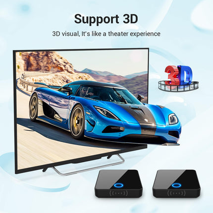 PAKITE juhtmevaba HDMI saatja ja vastuvõtja, 1080P Full HD, 2.4/5G kahesageduslik WiFi, ühenda ja mängi, 1TX kuni 4RX, 30 meetri ulatus, voogedastusvideo arvutist/PS4-st/sülearvutist telerisse/projektorisse/monitori