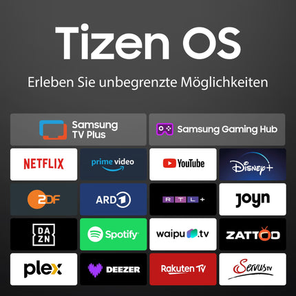 DYON ULTIMAX 50U-TI - 50-tolline (126 cm) televiisor (4K Ultra HD nutiteler, Tizen OS, kolmekordne tuuner (DVB-C/-S2/-T2), Samsung Smart &amp; Gaming Hub, Prime Video, Netflix, Disney+) [2025]