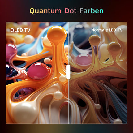 CHIQ TV 40-tolline QLED Google TV, HDR10, WiFi, Google Play, raamita disain, Dolby Audio, Chromecast, DBX-TV, kolmekordne tuuner (DVB-T2/C/S2), hotellirežiim