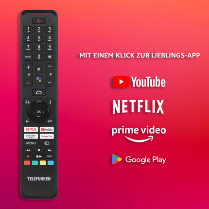 Telefunken Android TV 32-tolline televiisor (Full HD nutiteler, Dolby Vision HDR, kolmekordne tuuner, Bluetooth) XF32AN750M