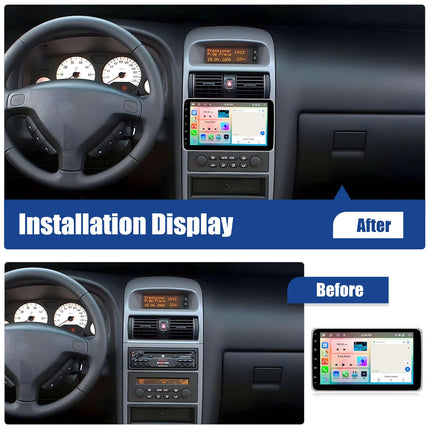 2G+64G SIXWIN Android 13 autoraadio 1 DIN Carplay/Android Auto tugi, 10-tolline 360° pööratav eemaldatav IPS puuteekraan GPS WiFi Bluetooth 5.0 FM RDS Mirror Link+32EQ