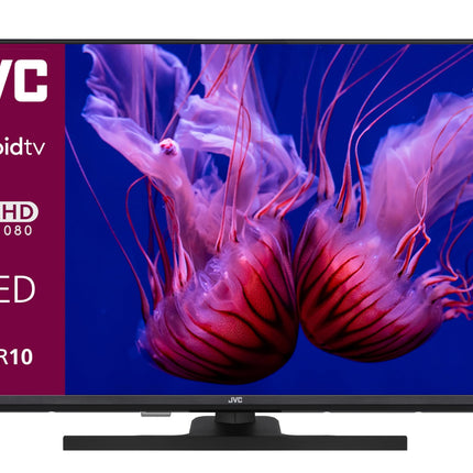 JVC QLED-teler 32-tolline Full HD Androidi nutiteler (HDR, kolmekordne tuuner, Bluetooth) LT-32VQF545A