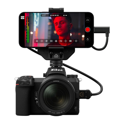 ATOMOS Ninja Phone – Professional HDMI-to-USB-C Video Recorder &amp; Monitor for iPhone 15 Pro/Pro Max – 10-bit ProRes Recording, Mobile Streaming – Ideal for Filmmakers &amp; Content Creators