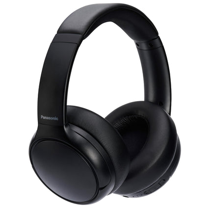Panasonic M600B, juhtmevabad kõrvaklapid hübriid-ANC-ga, kõrvapealsed pöörlevad disainid, Bluetooth 5.3, sisseehitatud mikrofon, kuni 65 tundi taasesitust, XBS Deep, USB-C, must