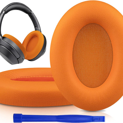 SOULWIT valknahast vahetuskõrvapadjad Sony WH-1000XM3 (WH1000XM3) kõrvaklappidele, pehme valknahast vahetuspadjad, müra isoleeriv mäluvaht