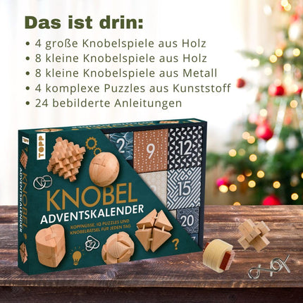 TOPP pusleadvendikalendri. 24 puslega kogu advendiajaks.