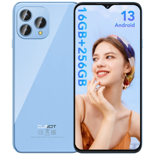 CUBOT P80 mobiiltelefon (2024), Android 13 nutitelefon, 16 GB + 256 GB/1 TB, 6,58-tolline FHD+ ekraan, 48 MP + 24 MP kolm kaamerat, 5200 mAh aku, MT8788 kaheksatuumaline, kahe SIM-kaardiga 4G, sõrmejäljelugeja/NFC/OTG
