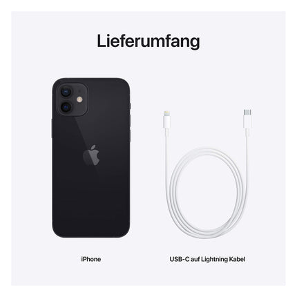 Apple iPhone 12, 128GB, must - (renoveeritud)