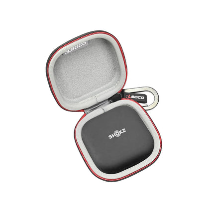 RLSOCO kandekott SHOKZ OpenFit 2/OpenFit Air/OpenFit avatud kõrvaklappidele - must (ainult ümbris)