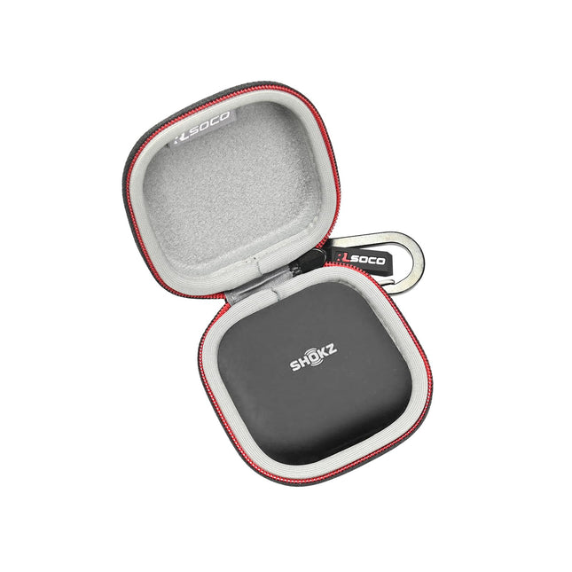 RLSOCO Carrying Case for SHOKZ OpenFit 2/OpenFit Air/OpenFit Open-Ear Headphones - Black (Case Only)