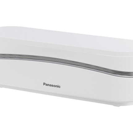 Panasonic KX-TGK320GW designer cordless telephone with answering machine (analog telephone (DECT), Eco Plus mode, call barring, alarm clock, baby monitor) white