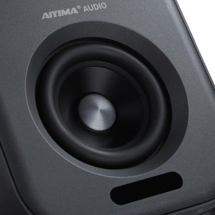 AIYIMA S400 riiulikõlarid - 7,6 cm (3 tolli) 80 W võimsad HiFi BT stereo aktiivkõlarid, USB-teleri heli kodukinole
