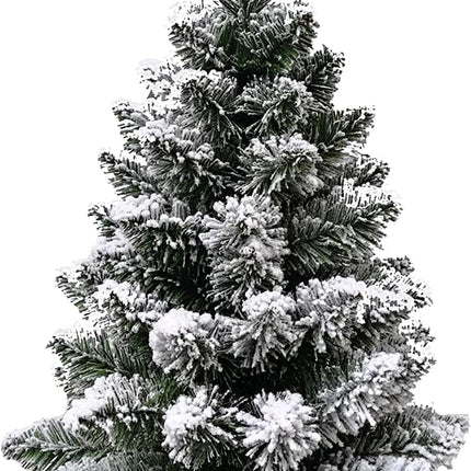 Christmas tree snow can 60 cm Strong and realistic foliage made of PVC, jute base for Christmas tree, small Christmas tree, ready