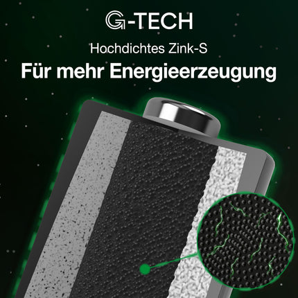 GP Extra Alkaline patareid AA 1.5V Longlife G-TECH tehnoloogia | 80 tk R6 patareid Mignon hoiupakend AA patareid