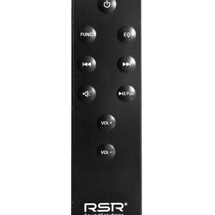 RSR Sound Solutions SB 400 Twin, heliriba/kõlar 400 vatti, Bluetooth 4.2, AUX, must