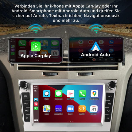 ESSGOO 1+32G juhtmevaba Carplay ja Android Auto autoraadio Vauxhalli, Opel Corsa C/D, Zafira B, Astra H, Zafira B, Meriva, Vivaro, Signum Combo jaoks, 7-tollise puutetundliku ekraaniga Bluetooth, FM, RDS, GPS, WiFi, hõbedane