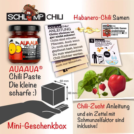 Schlump-Chili The hottest man in the world - A funny gift set for men e.g. for birthdays, Father's Day, Christmas, Easter, Valentine's Day