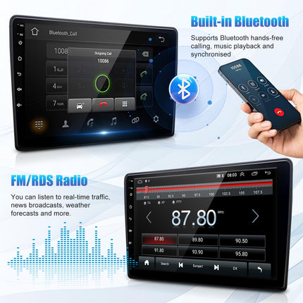 4G+64G Car Radio with Navigation for Mercedes Benz Vito W447 (2014-2020) with Carplay Android Auto, Android 13 Car Radio with 10 inch Screen, Bluetooth Mirror Link WiFi FM/RDS HiFi + Rear View Camera
