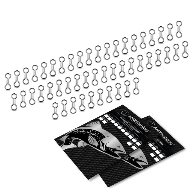 UUED AMZfishing® 50 või 100 valatud pliist aasa, tavalised või pikad | Valatud pliist aasad | Söödaaasad | Jalutusrihmade aasad | Kalapüügirihmade aasad | Kalapüügirihmad (g: #2L | 50 tk | Teras)