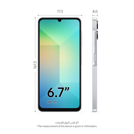Samsung Galaxy A06 64GB/4GB RAM Dual SIM helesinine