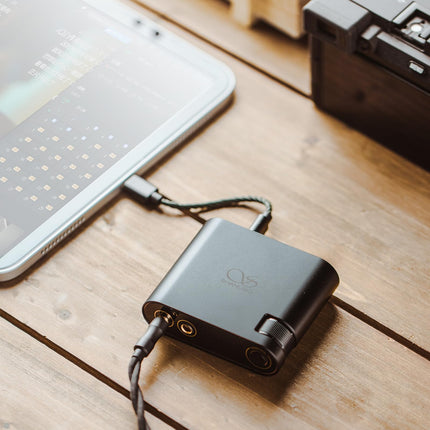 SHANLING H0 kaasaskantav DAC/võimendi, lauaarvuti kõrvaklappide võimendi, 32-bitine/768k DSD256, C-tüüpi adapter 3,5 mm ja 4,4 mm väljundiga, kõrglahutusega USB-helikaart arvutile, sülearvutitele, mänguritele mõeldud DAC-ile, ilma akuta