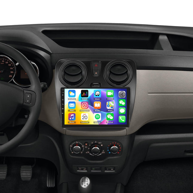 [1+32G] SIXWIN Android 13 Renault Lodgy 2021/Dokker 2012-2020 autoraadio, 9-tolline mahtuvuslik puuteekraan WiFi, GPS, Bluetooth, FM/RDS, USB, Mirrorlink+Canbus