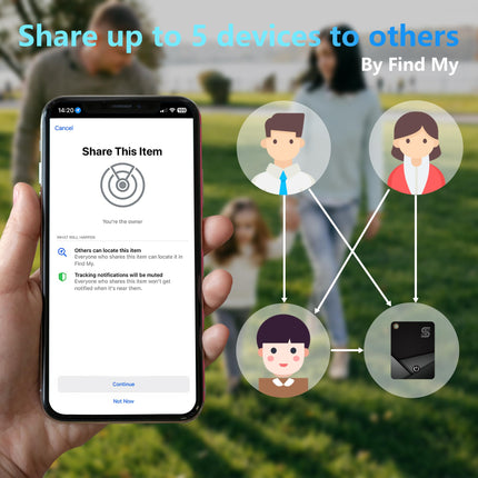 Võtmete leidja Jälgija Qi Juhtmevaba laadimine IP68 Õhuke ese Rahakott Pagasi asukoha määramine Töötab Apple Find My rakenduse ja võrguga (ainult iOS)