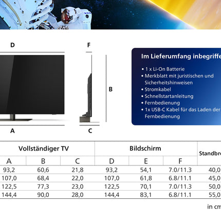Philips Ambilight 65OLED809 4K OLED nutiteler - 65-tolline ekraan P5 AI Perfect Picture'i, Ultra HD Google TV, Dolby Visioni ja Dolby Atmose heliga - töötab Alexa ja Google Voice Assistantiga