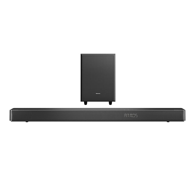 Hisense AX3120G 3.1.2 heliriba juhtmevaba subwooferiga, 360W, Dolby Digital Plus, Dolby Atmos, Bluetooth, HDMI eARC/optiline/AUX/USB, must (2024)