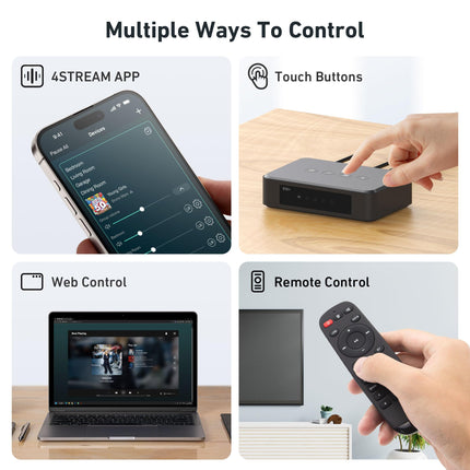 Arylic S10+ juhtmevaba audiovastuvõtja, mitmetoaline stereo SPDIF-väljundiga, WiFi ja Bluetoothi ​​muusikastriimer, voogedastab kadudeta HD-muusikat Spotifyst, Amazon Musicust, Tidalist jne. Toetab AirPlayd.