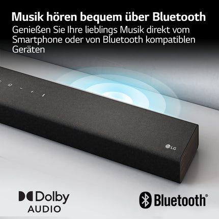 LG DS40Q 2.1 heliriba (300W) juhtmevaba subwooferiga (HDMI, Bluetooth), must