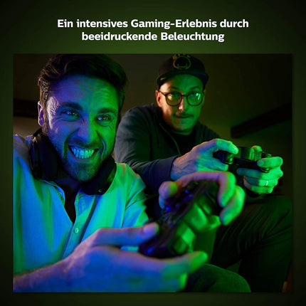 Philips Hue Play HDMI sünkroonimiskast, nutikas lisatarvik teleri LED-taustvalgustuseks, sujuv valguse sünkroniseerimine kodukino või mängude jaoks Dolby Visioni, 4K ja ruumilise valgustusega