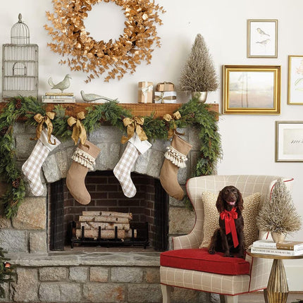 51cm Christmas wreath Christmas eucalyptus wreath Christmas decoration door wreath for Advent celebrations, house wall hanging or Christmas decoration, front door, house wall hanging or Christmas tree decoration door sign decoration