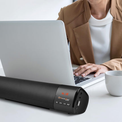 Musicman Mini Soundbar Bluetooth V5.1 FM-raadio, USB ja AUX-sisendiga BT-X54