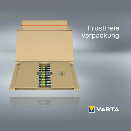 VARTA AAA laetavad akud, 8 tk, laetav aku, nõudmisel käivituv, 1000 mAh Ni-MH, eellaetud, kasutusvalmis [Ainult Amazonis]