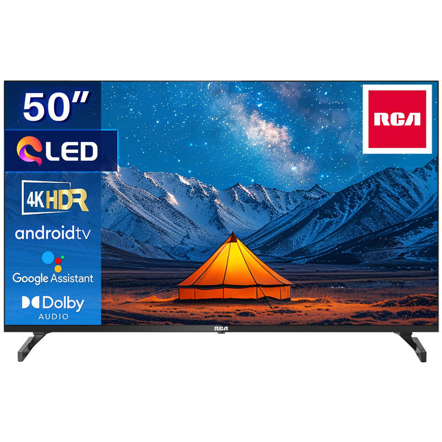 RCA 50-tolline nutiteler QLED 4K UHD HDR Android TV WiFi, Bluetooth