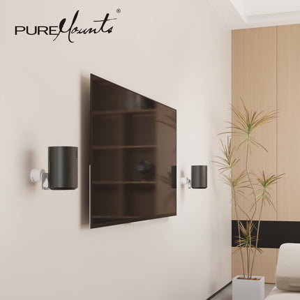 PureMounts® kõlari seinakinnitus Sonos® Era 100 ja 300 kõlaritele, 2 tk komplekt, valge