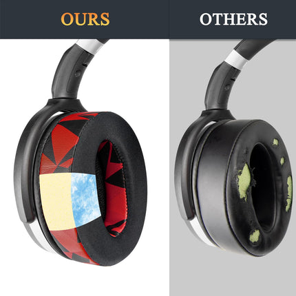 SOULWIT jahutusgeeliga vahetuskõrvapadjad Sennheiser HD4.50, HD4.50BT, HD 4.50BTNC, HD4.50SE, HD4.40BT, HD4.30G, HD4.20S, HD458BT, HD450, HD 450BT, HD400S, HD350BT, HD300 kõrvaklappidele