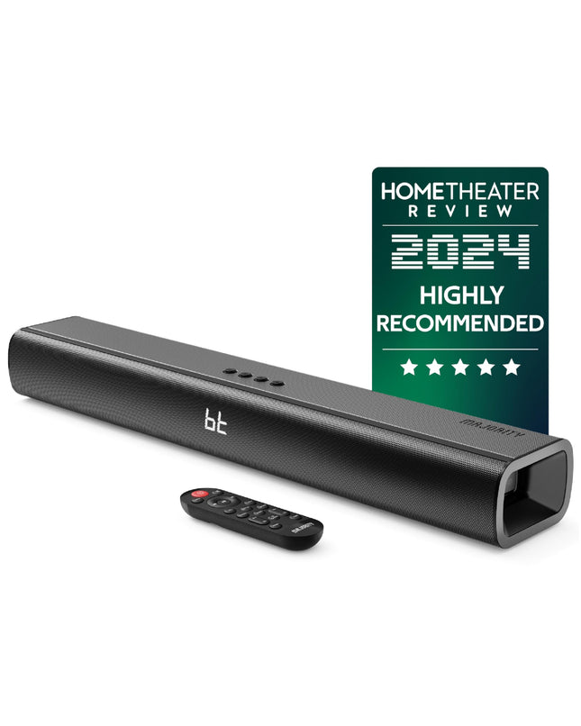 MAJORITY Naga 60 heliriba teleritele | Teleri heliriba integreeritud subwooferiga | Bluetooth-heliriba HDMI ARC-ga | 120 W kõlar teleritele | 2.1 helisüsteem ekvalaiseriga | Seinale kinnitatav heliriba