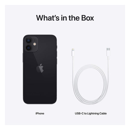 Apple iPhone 12 mini, 64GB, must - (renoveeritud)
