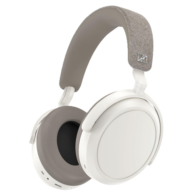 Sennheiser MOMENTUM 4 juhtmevabad Bluetooth-kõrvaklapid - adaptiivse mürasummutusega kristallselgete kõnede jaoks - 60 tundi aku tööiga - kohandatav heli, kerged ja kokkupandavad - valged