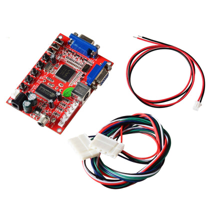 Mcbazel Arcade videomuundurplaat VGA-st CGA-ks RGBS CVBS S-Video videomuundurkaart GBS-8100