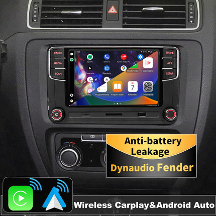 SCUMAXCON autoraadio RCD360 PRO3S juhtmevaba Carplay Android Auto peakomplekt Bluetooth SD USB RVC VW Golf 5 6 MK5 MK6 Polo Passat B6 B7 CC