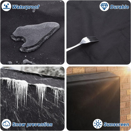 NONMON telerikate 30-32-tollisele telerile, välistingimustes kasutatava teleri tolmukate, kaitseümbris 600D Oxford PVC-kattega, vastupidav, veekindel, välistingimustes kasutatav ekraanikaitse, universaalne ekraanikaitse telerile