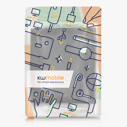 kwmobile 49-50" välistingimustes kasutatav teleriümbris - teleriümbrise ekraanikaitse - ilmastikukindel kaitseümbris - must
