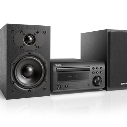Denon SC-M41 60W must kõlar – Kõlarid (2-suunaline, 2.0 kanalit, juhtmega ja juhtmevaba, 3,5 mm/USB/Bluetooth, 60 W, must)
