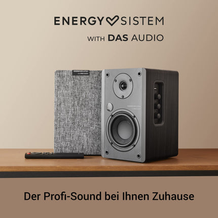 Energy Sistem Studio Monitor 4 Hi Fi (2.0 aktiivkõlarid, Bluetooth 5.0, 50 W, subwoofer, optiline TOSLINK sisend, HDMI ARC ühendus)
