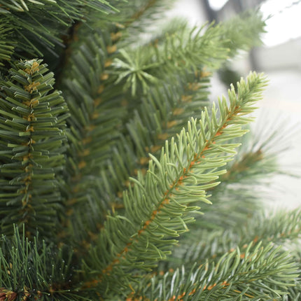 Christmas Tree Realistic Leaves PVC Pe Superfulte Green Quick Opening 210 cm - 2971 Branches